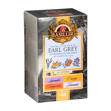 Черный чай EARL GREY ASSORTED (20Ex2g) Basilur
