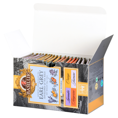 Melnā tēja EARL GREY ASSORTED (20Ex2g) Basilur