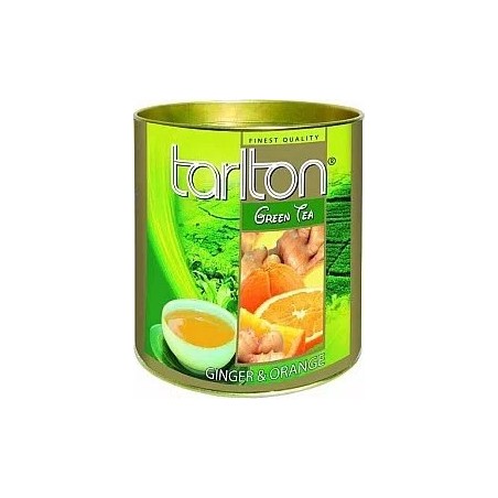 Чай Tarlton - ЗЕЛЕНЫЙ ИМБИРЬ И АПЕЛЬСИН 100г