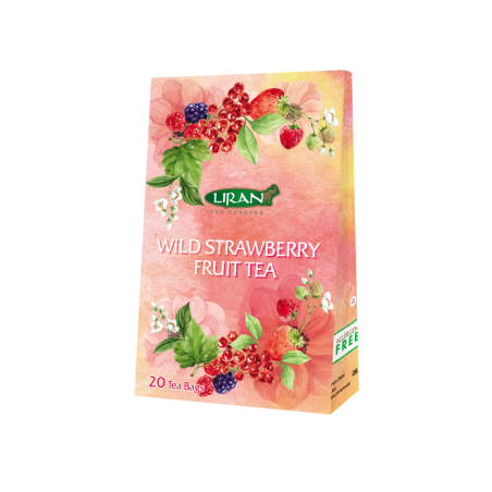 Liran Фруктовый чай с клубникой 40г 20x2g