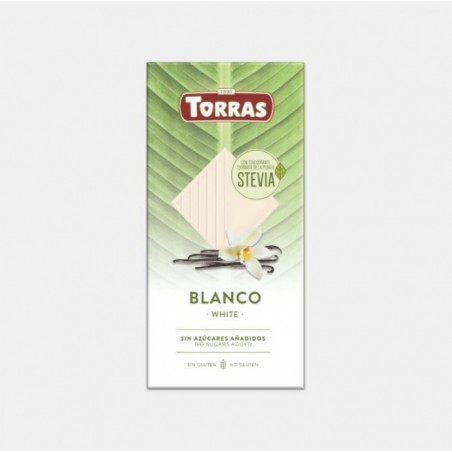 White chocolate, Torras Stevia, 100 g