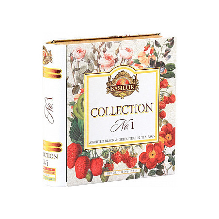 TEA BOOK COLLECTION No.1 Assorted 56g BASILUR