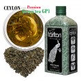 Ceilonas Zaļā beramā lapu tēja GP1 NOBLE PEACOCK elegantā metāla pudelē, Ceylon Premium Green tea GP1, Tarlton, 150 g Ceilonas Zaļā beramā lapu tēja GP1 NOBLE PEACOCK elegantā metāla pudelē, Ceylon Premium Green tea GP1, Tarlton, 150 g