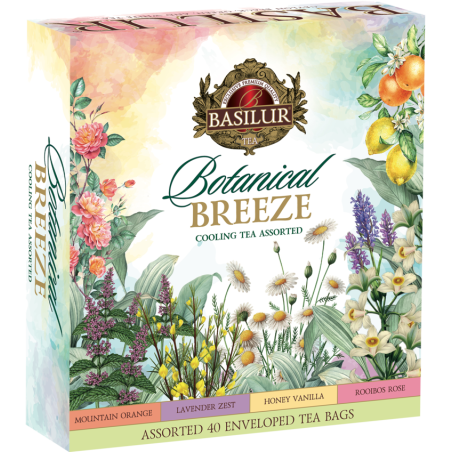 BOTANICAL BREEZE Assorted tea 40EN Basilur