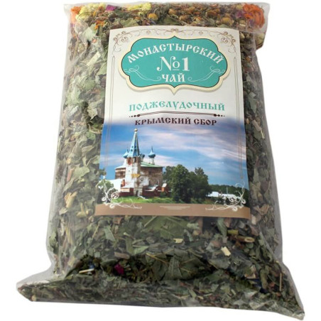 Monastirskij Zāļu kolekcija tēja №1 Aizkuņģa dziedzera 100g Klostera tēja