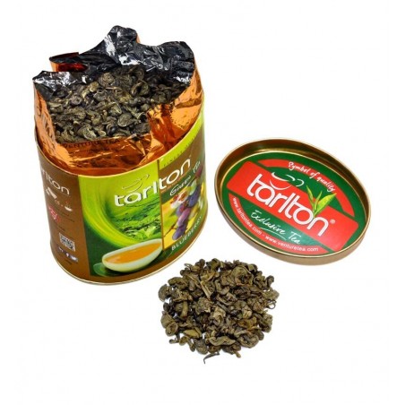 Tarlton melleņu Ceilonas zaļā beramā lielo lapu tēja, Melleņu Zaļā tēja, 100 g