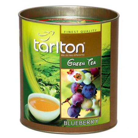 Tarlton melleņu Ceilonas zaļā beramā lielo lapu tēja, Melleņu Zaļā tēja, 100 g