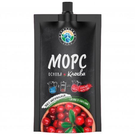 Basis for fruit drink Mors Cranberry 200g Karelskoe leto
