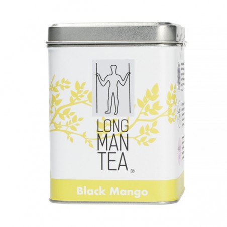 Long Man tēja - Melna Mango beramā tēja - 120g bundža