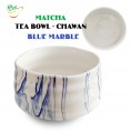 Matcha Chawan - Blue Marble - Чаша для приготовления чая Матча, 500 мл Matcha Chawan - Blue Marble - Чаша для приготовления чая Матча, 500 мл