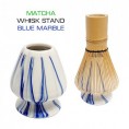 BLUE MARBLE - Matcha Whisk Stand BLUE MARBLE - Matcha Whisk Stand