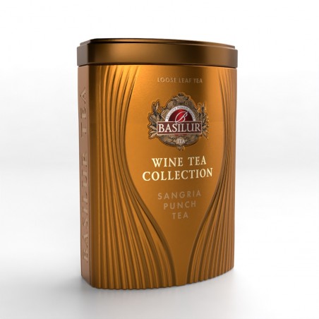 Чёрный чай WINE TEA BERRY SERENADE 75г метал.банка Basilur