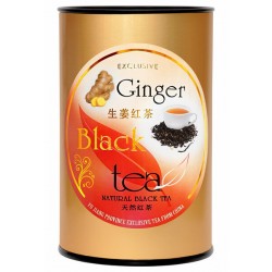 GINGER Black tea with tips,...