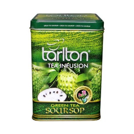 Ceilonas lielo lapu zaļā tēja SOURSOP, TARLTON, 250g