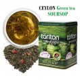 Ceilonas lielo lapu zaļā tēja SOURSOP, TARLTON, 250g Ceilonas lielo lapu zaļā tēja SOURSOP, TARLTON, 250g