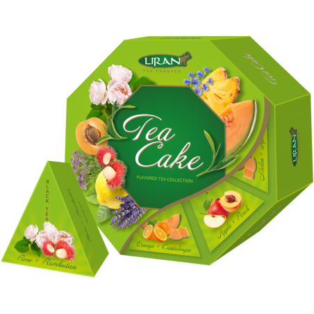 Liran Tējas Torte tējas kolekcija paciņās 80gab.x2g