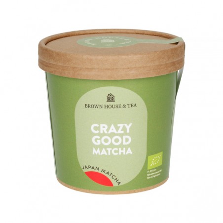Brown House & Tea - Crazy Good Matcha - Японский био Матча чай 40г био