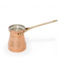 Copper Cezve Turkish Coffee Pot C4G 3-4 cup (silver lining) SOY Copper Cezve Turkish Coffee Pot C4G 3-4 cup (silver lining) SOY
