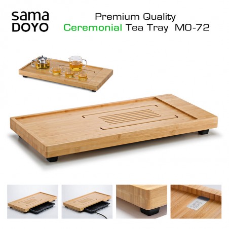 Samadoyo Premium Gongfu Bamboo Ceremonial Tea Tray
