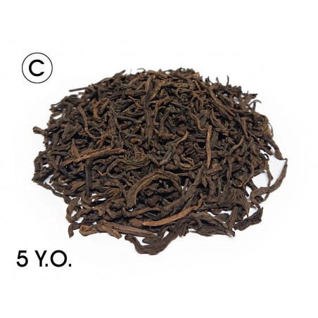 Royal loose large leaf Shou Puer tea, 100g doy pack GF
