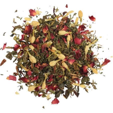 Zaļā tēja VINTAGE BLOSSOMS FLORAL BOUQUET 75g BASILUR
