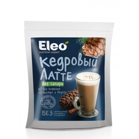 Ciedru latte bez cukura ELEO 150 g veganiem