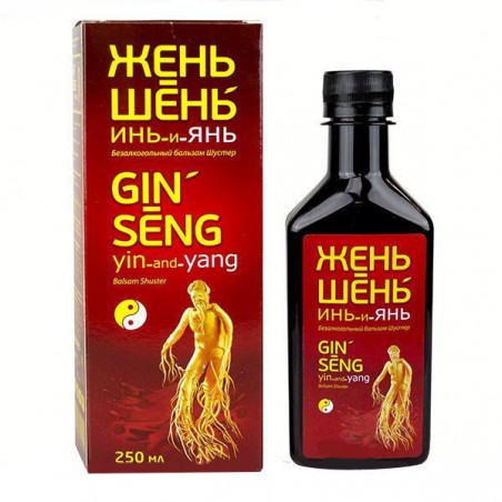 Shuster bezalkoholiskais balzams 250 ml žeņšeņ un iņ-jaņ